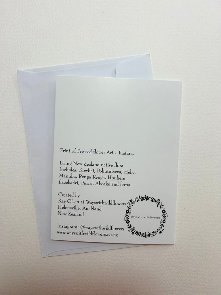 Card - Tuatara