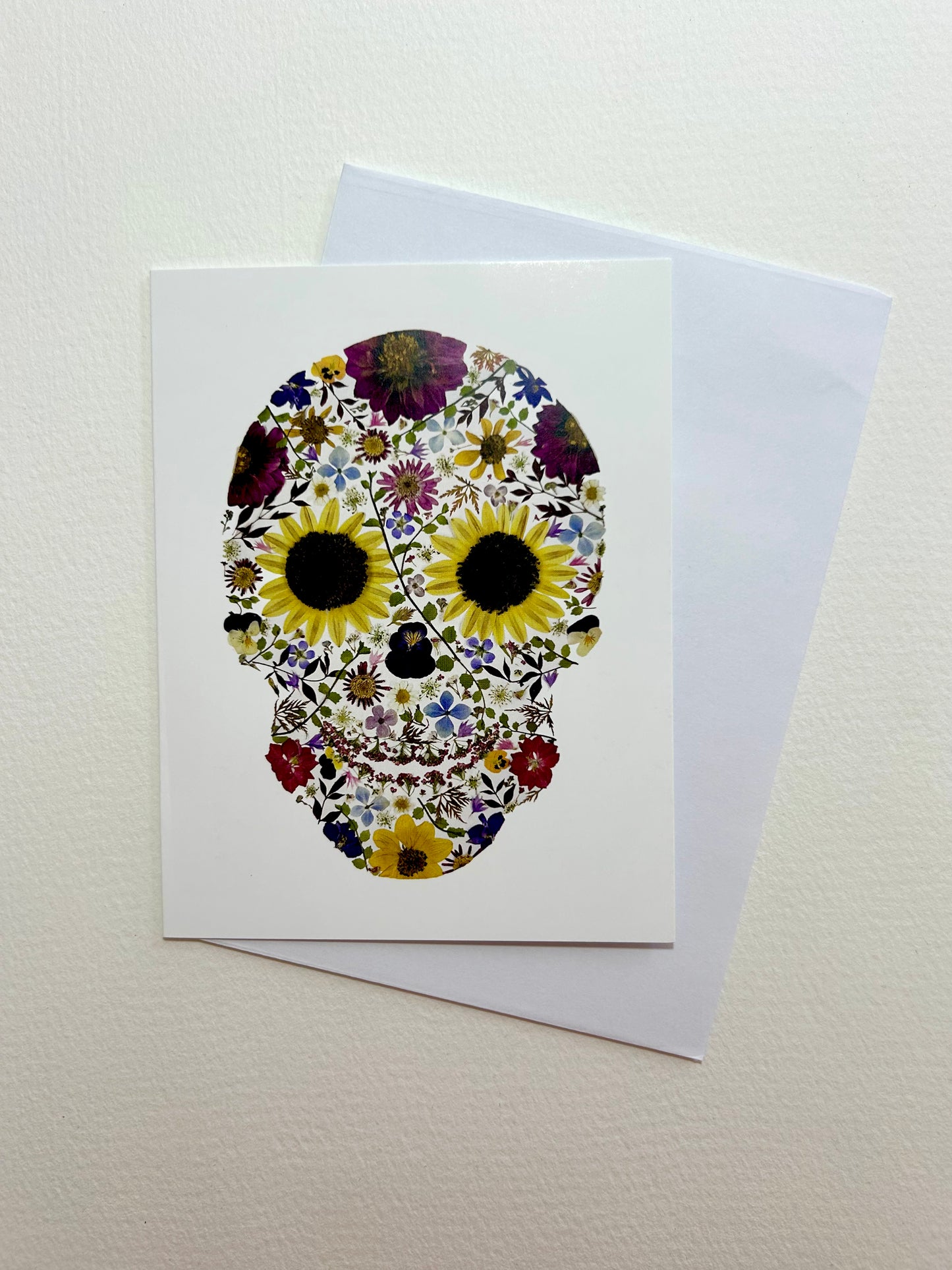 Card - Skull in Bloom