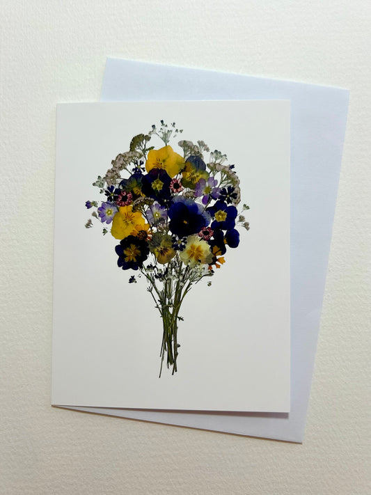 Card - Pansy Posy