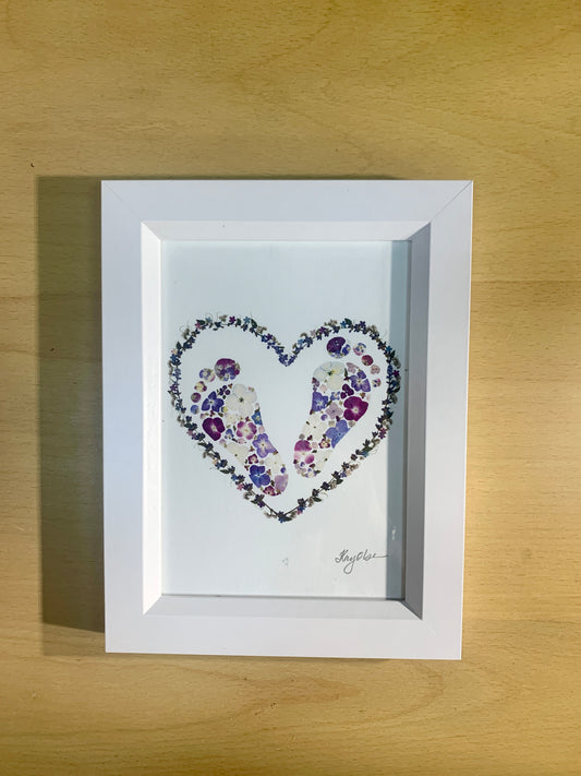 13cmx18cm framed print  - Oh baby