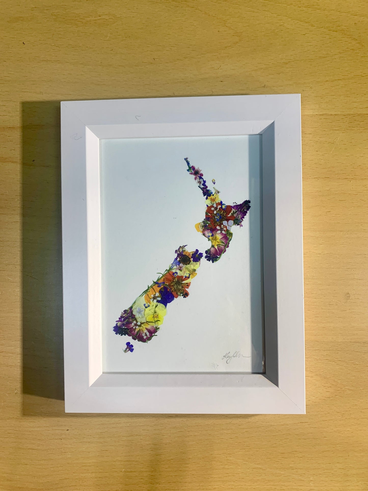 13cmx18cm framed print  - New Zealand
