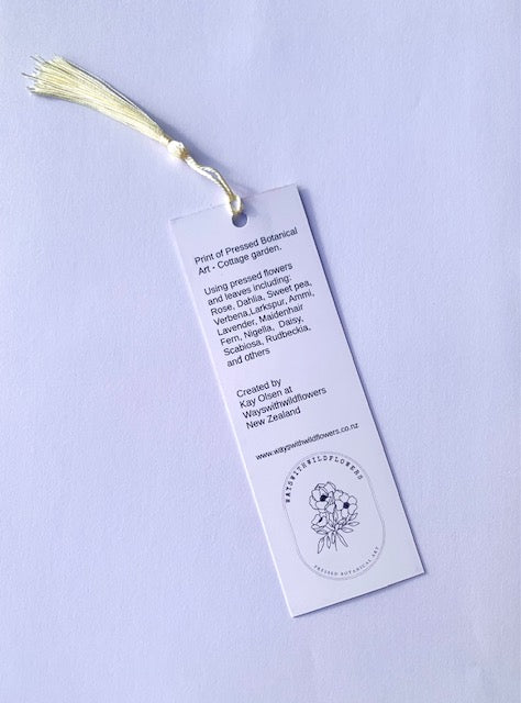 New for 2026 - Bookmark - Cottage garden