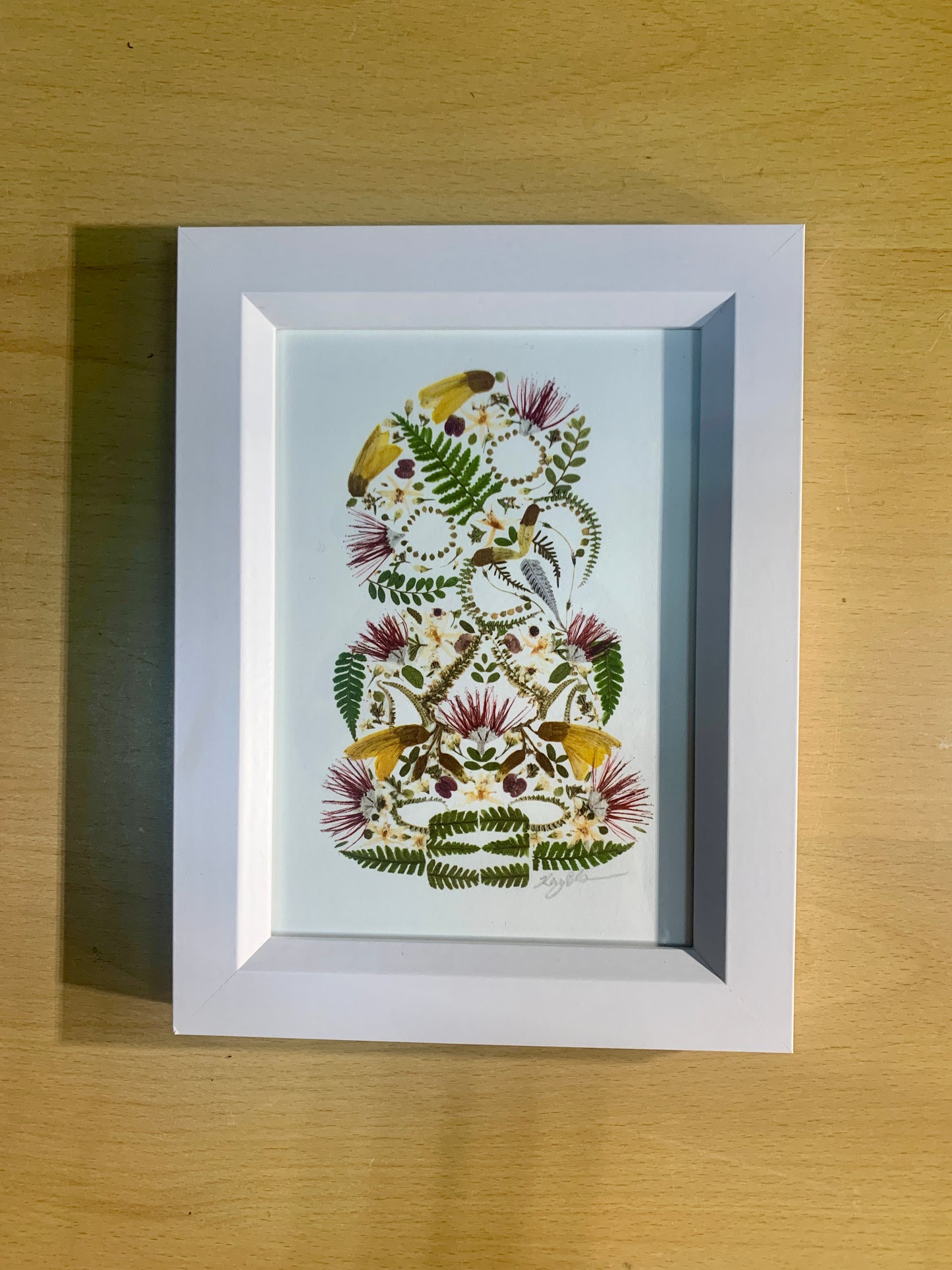 13cmx18cm framed print  - Tiki