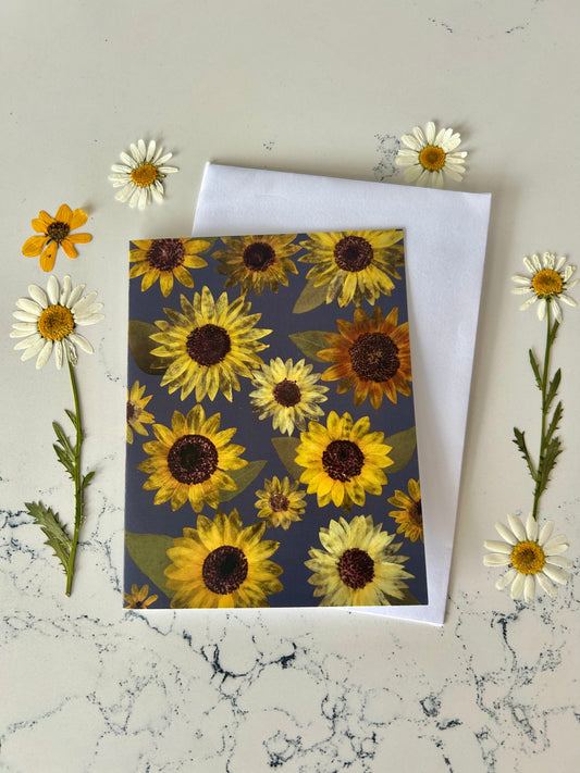 Card - Sunflowers