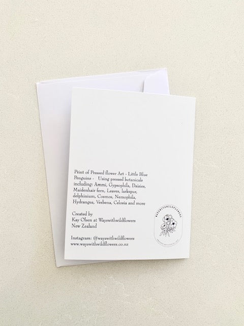 Card - Blue Penguins - New for 2026