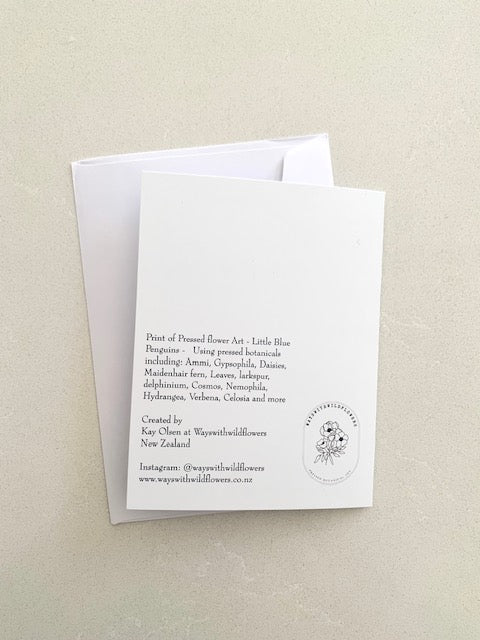Card - Blue Penguins - New for 2026