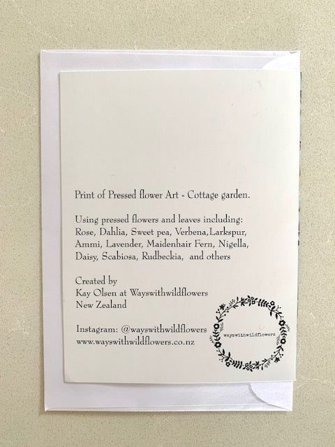 Card - Cottage Garden - New for 2026