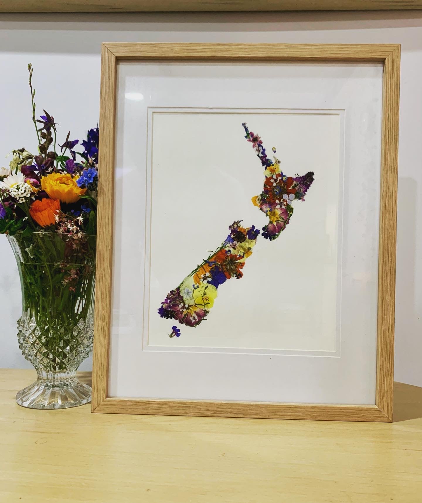 Art Prints - NZ in flowers